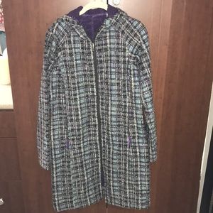 Vintage Lululemon tweed overcoat